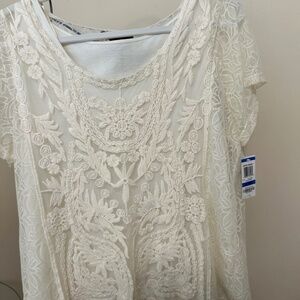 Style & Co Lace Top